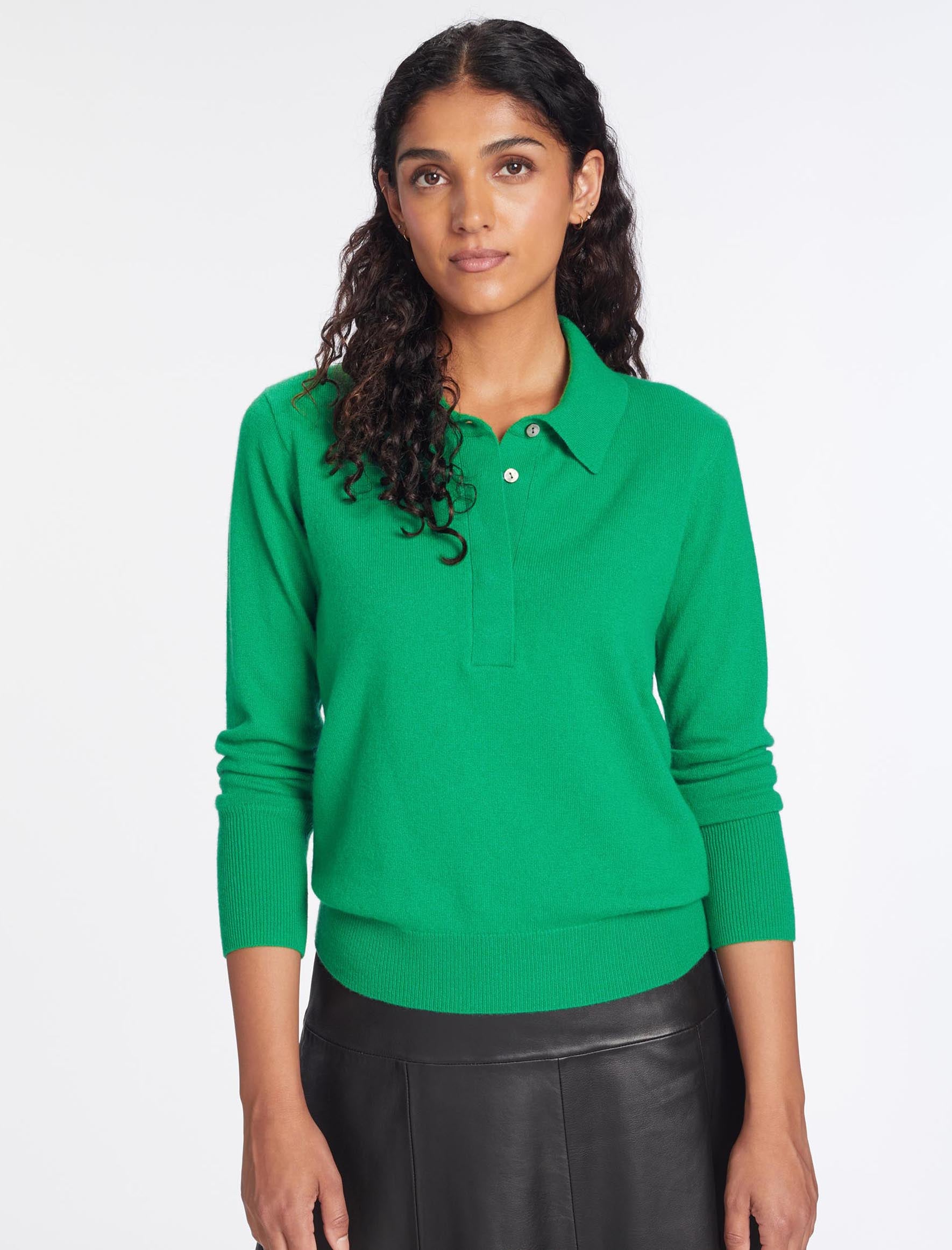 Emerald green jumper womens best sale