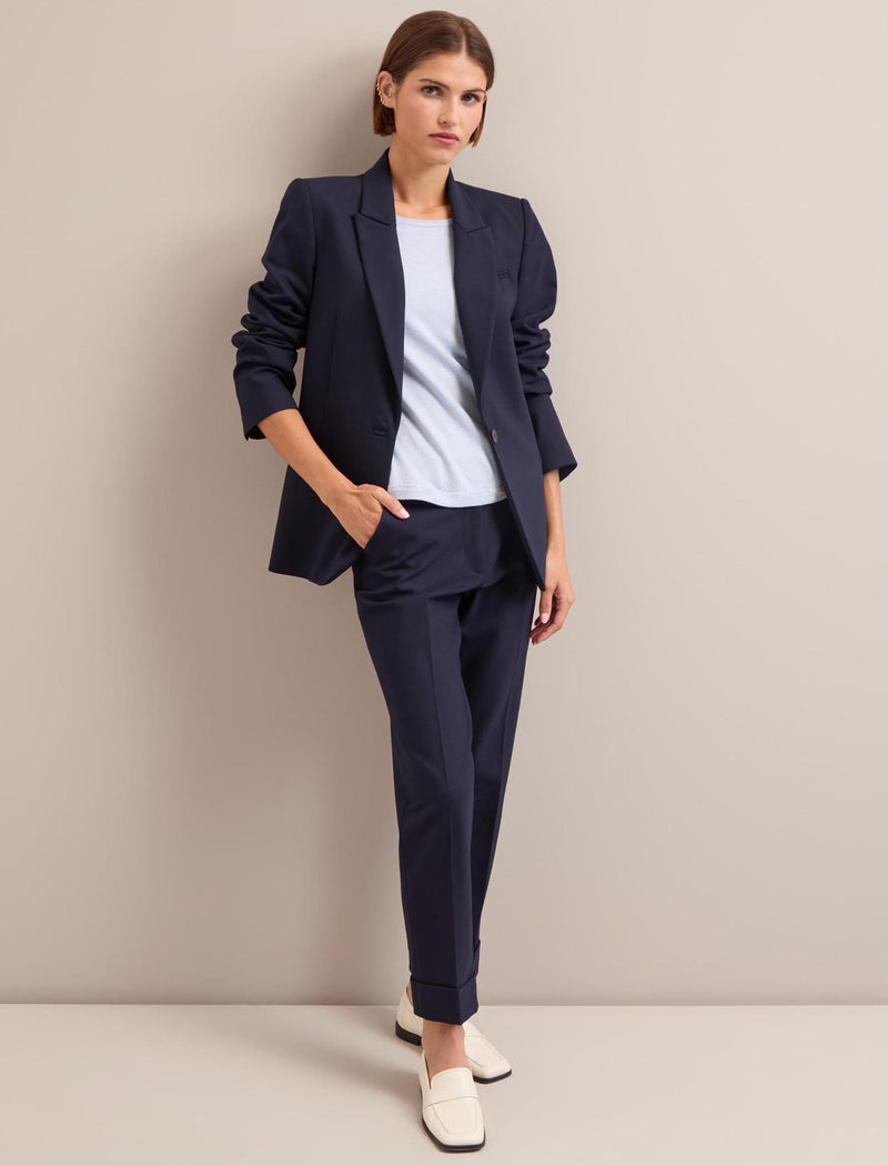 Jamie New Wool Blazer - Navy