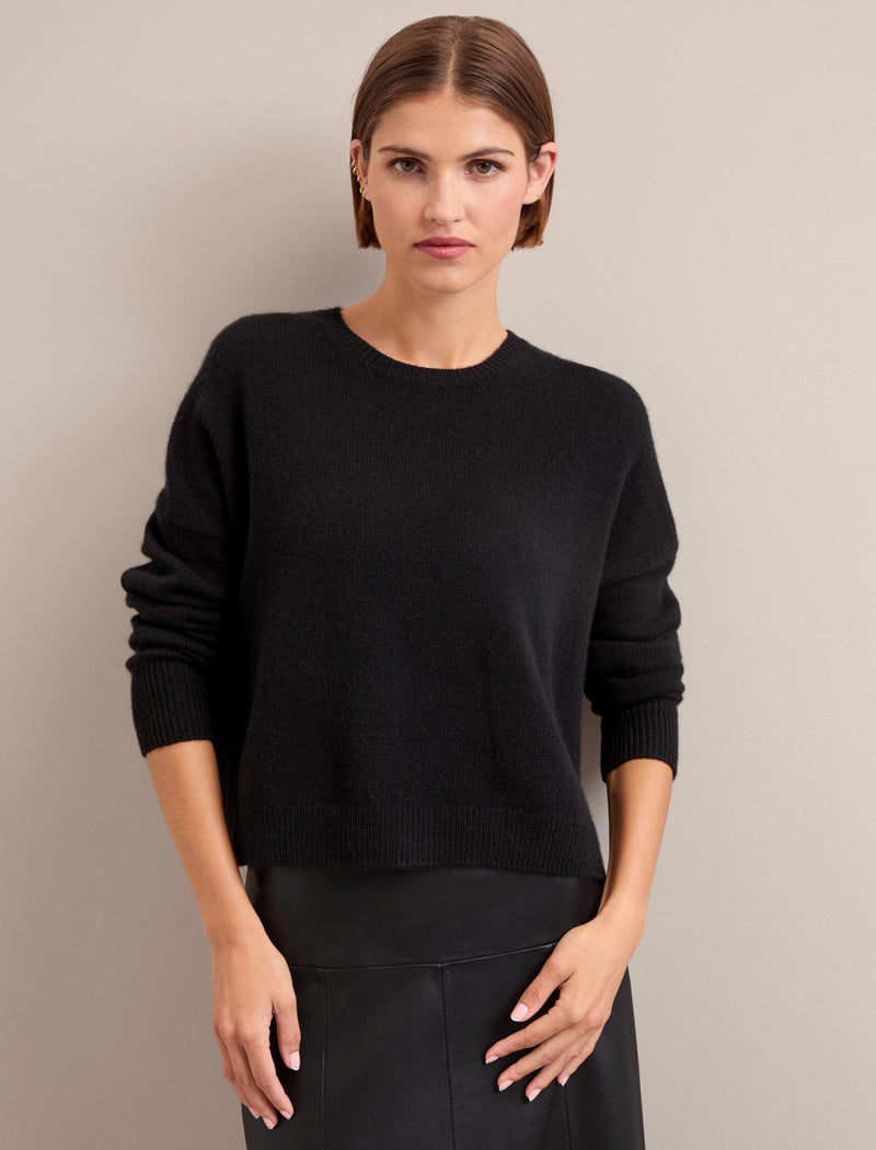 Lainey Cashmere Jumper - Black