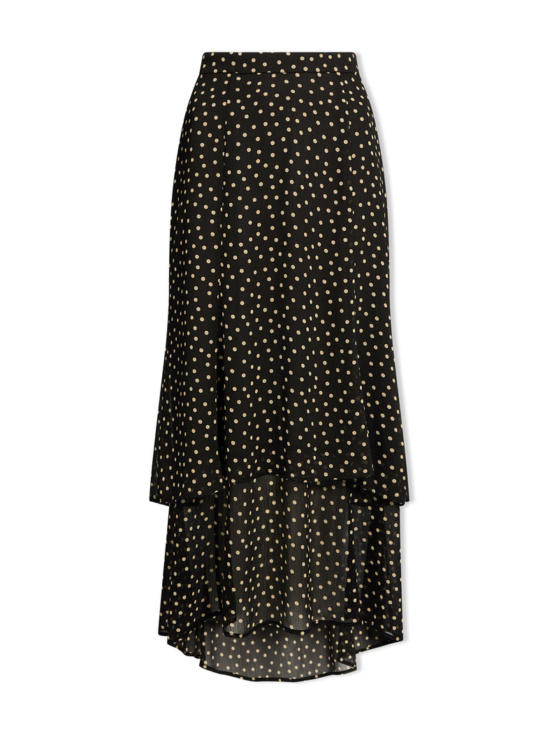 Polka dot maxi skirt hotsell