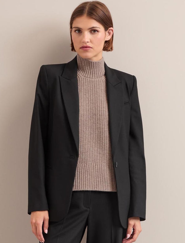 Jamie New Wool Blazer - Black