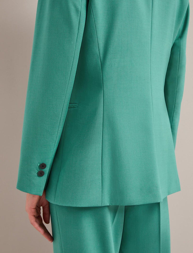 Jamie New Wool Blazer - Mint Green