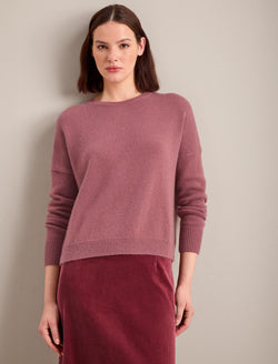 Lainey Cashmere Jumper - Blush