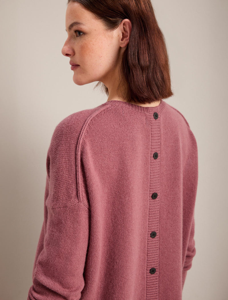 Lainey Cashmere Jumper - Blush