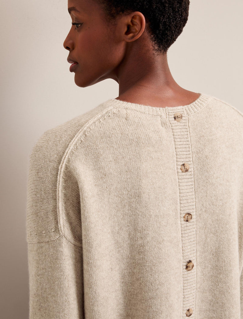 Lainey Cashmere Jumper - Sand