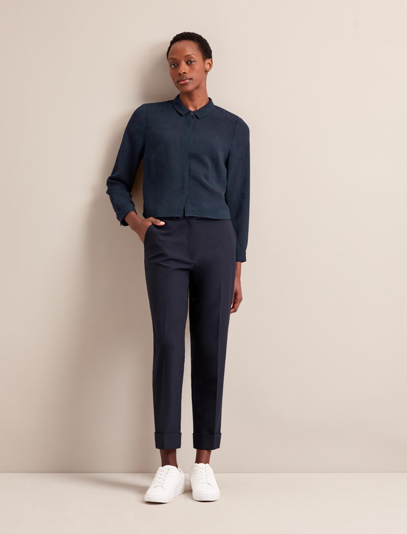 Selby Techni Voile Shirt - Navy