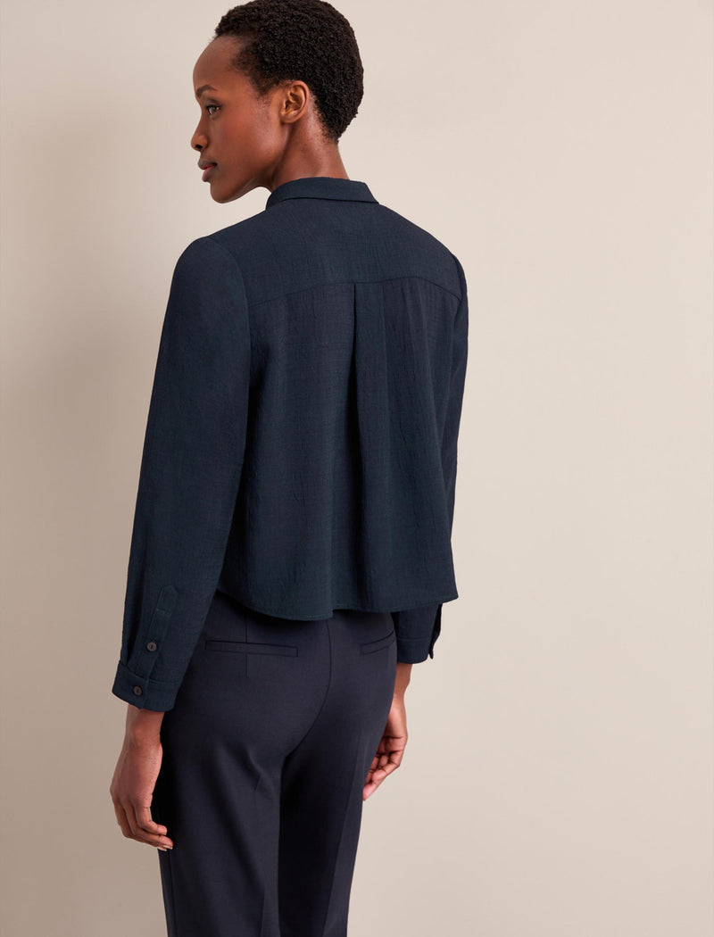 Selby Techni Voile Shirt - Navy