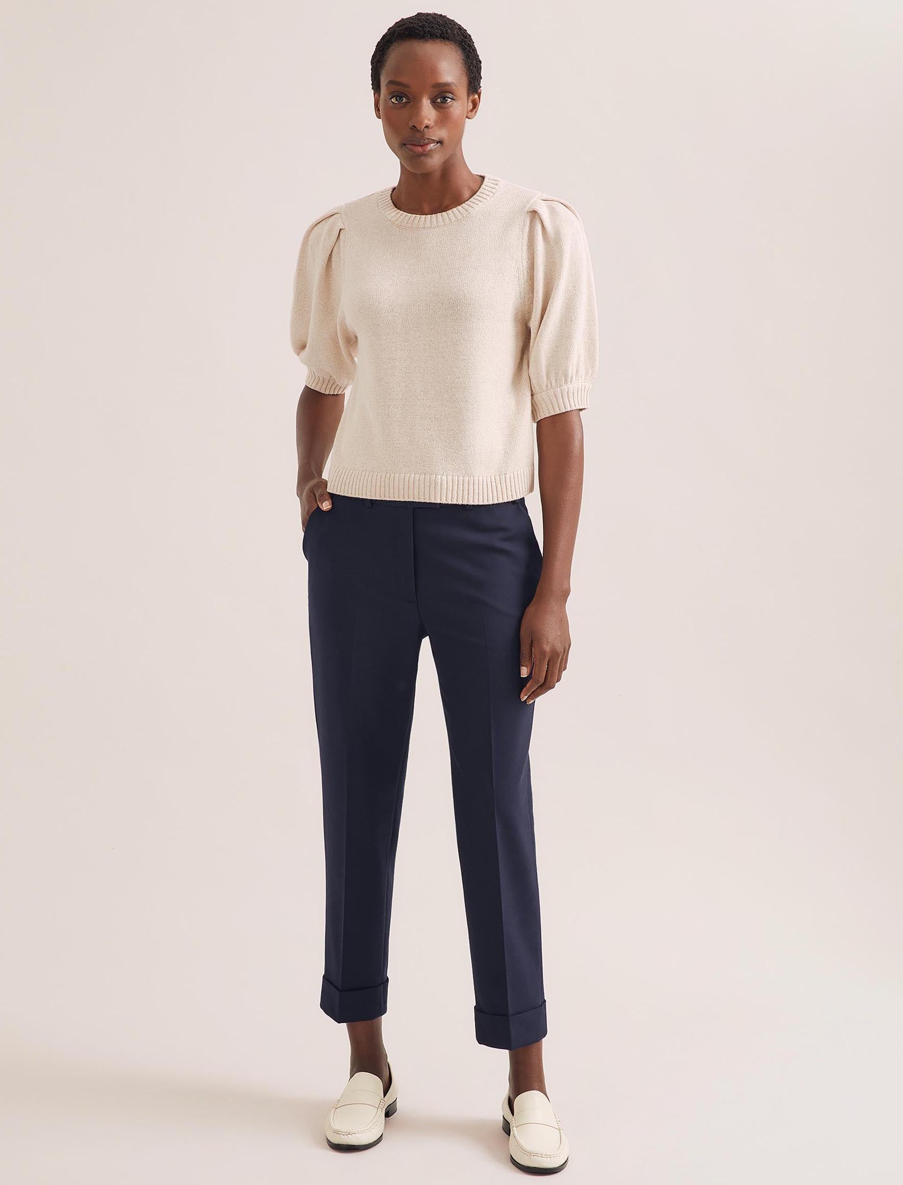 Linen shop blend jumper