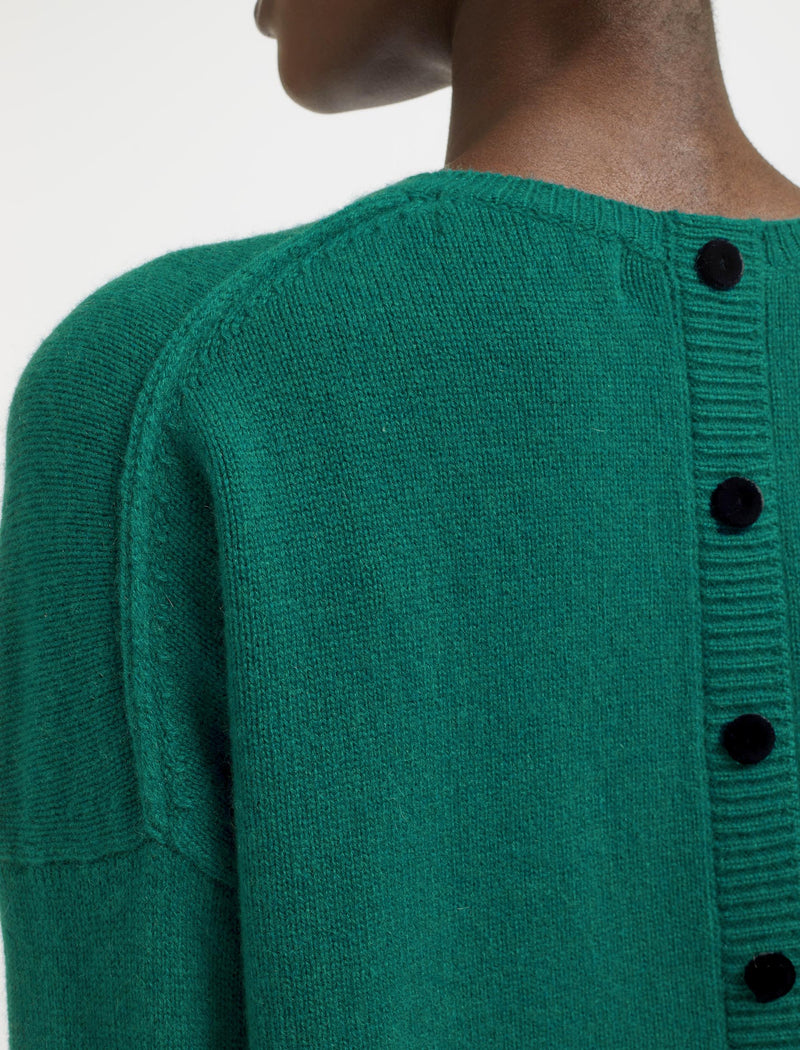 Lainey Cashmere Jumper - Green