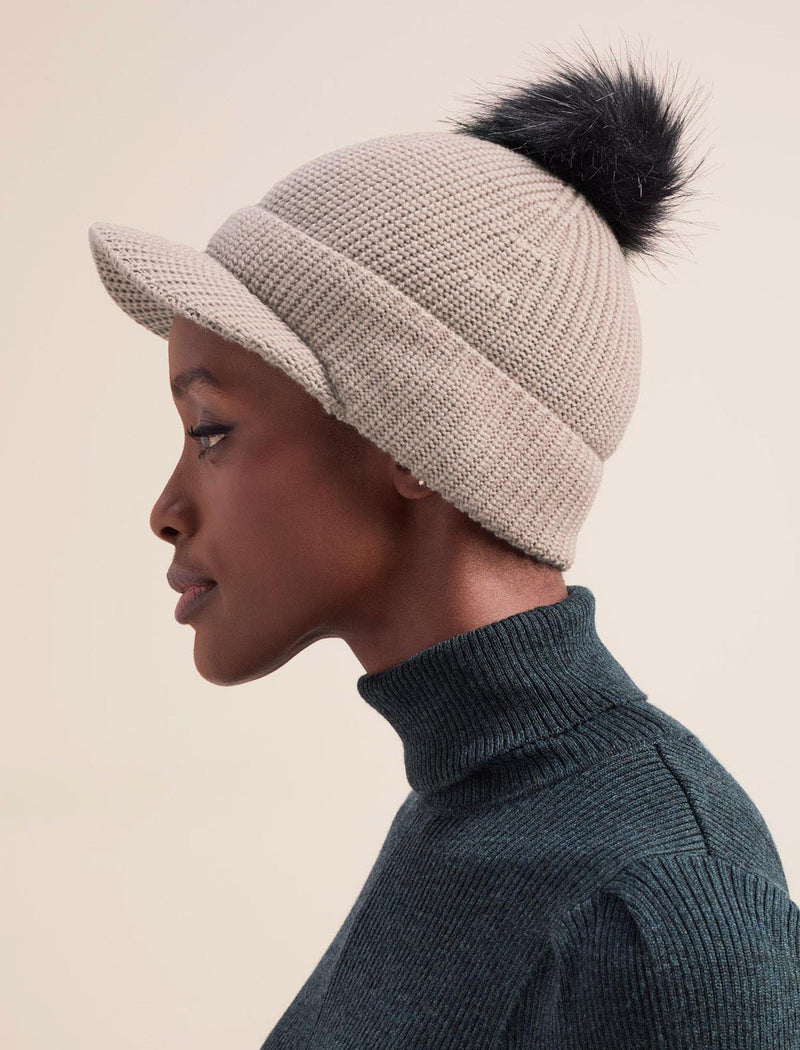 Beata Wool Hat - Oatmeal