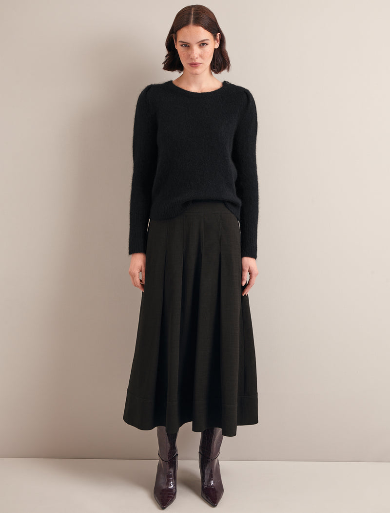 Joss Alpaca Jumper - Black