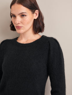 Joss Alpaca Jumper - Black